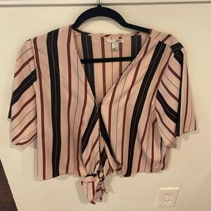 Striped Top. Size:S